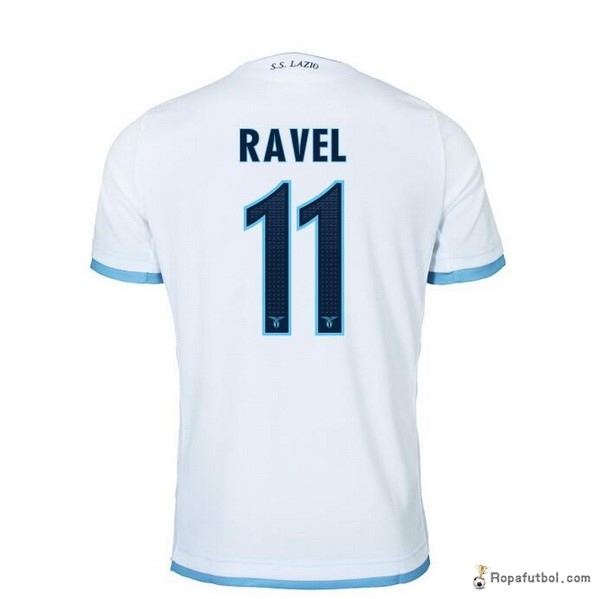 Camiseta Lazio Replica Tercera Ropa Ravel 2016/17 Blanco